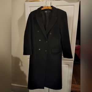 Oversized Wool Blend Coat